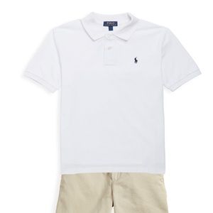 Polo Ralph Lauren Classic White Polo Kids Shirt👕
